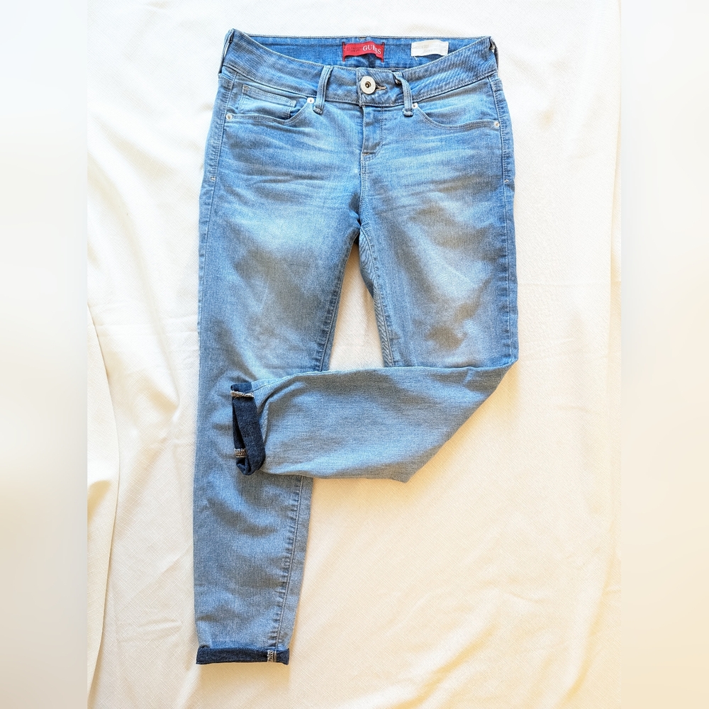 Guess Jeans Emma Fit Medium Rise Ankle Skinny - 28